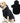 M187_Black Dog Hoodie with Leash Hole for Large & Small Dogs