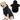 M187_Black Dog Hoodie with Leash Hole for Large & Small Dogs